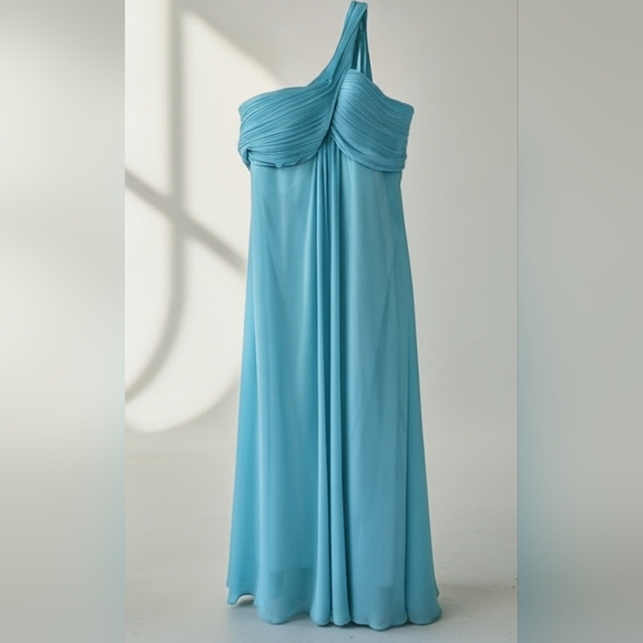 Ever Pretty Strapless Turquoise Dress - Picture 3 of 14